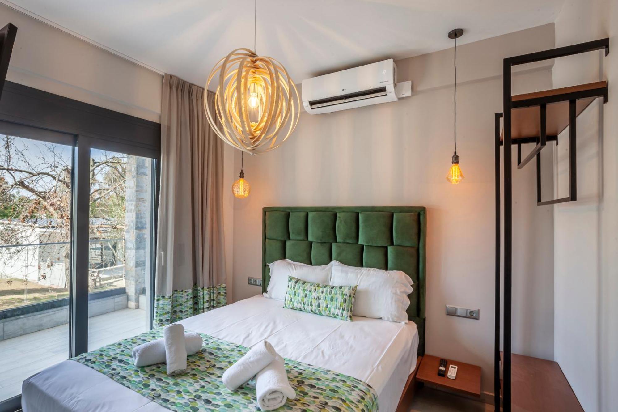 Olia Seaside Residence 120M From The Beach Pefkochori Zimmer foto